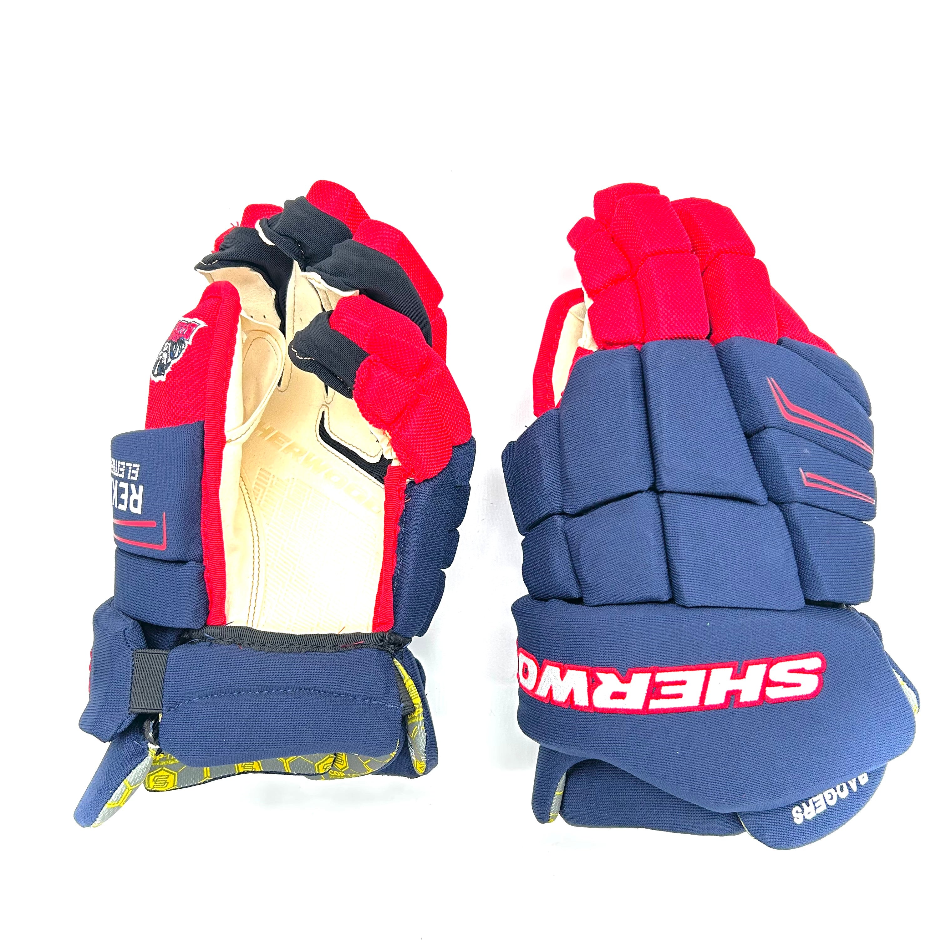 Sher Wood Rekker Element Pro - Gant Pro Stock (bleu marine/rouge)